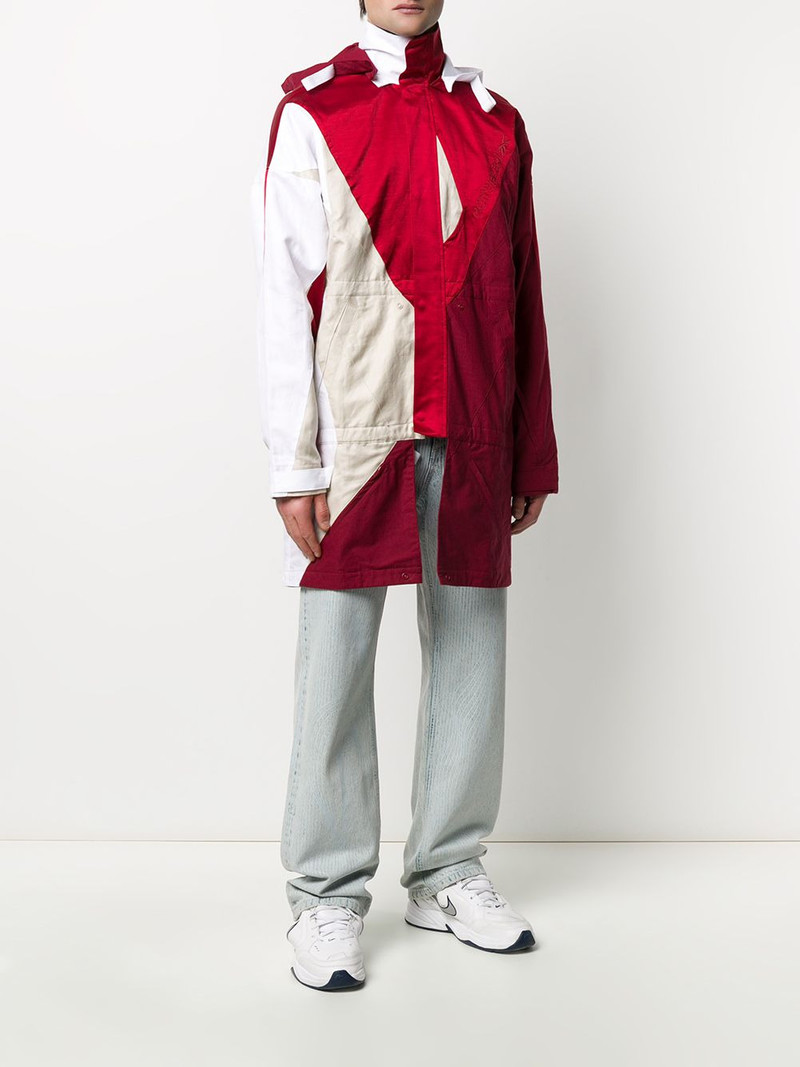 colour block raincoat 3
