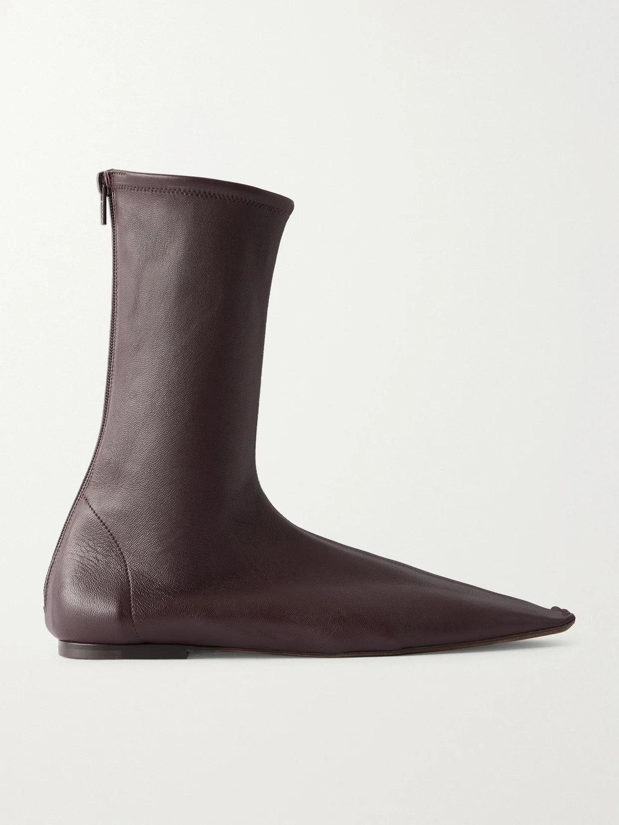 Marlene Leather Ankle Boots - 1