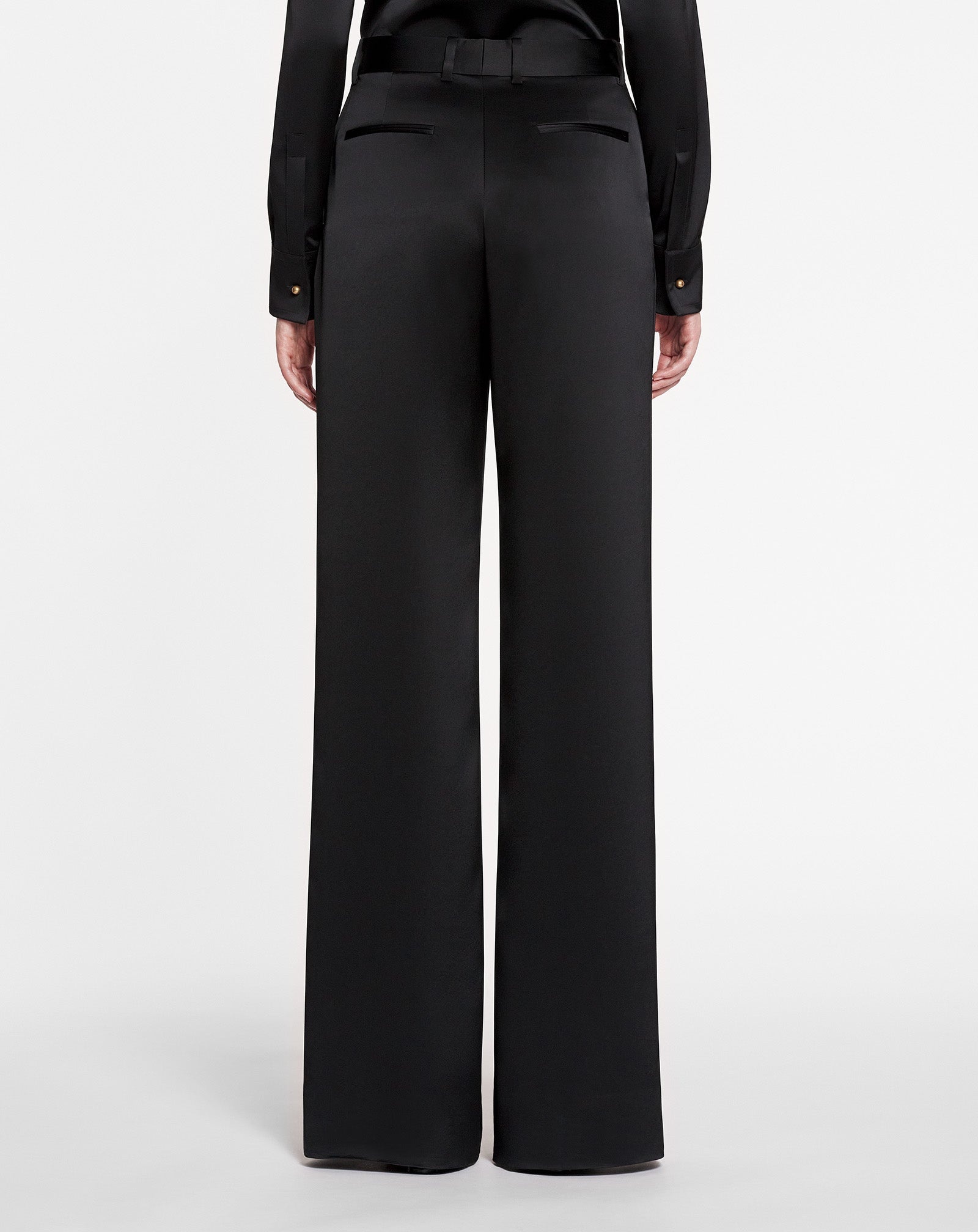 WIDE-LEG TAILORED PANTS - 4