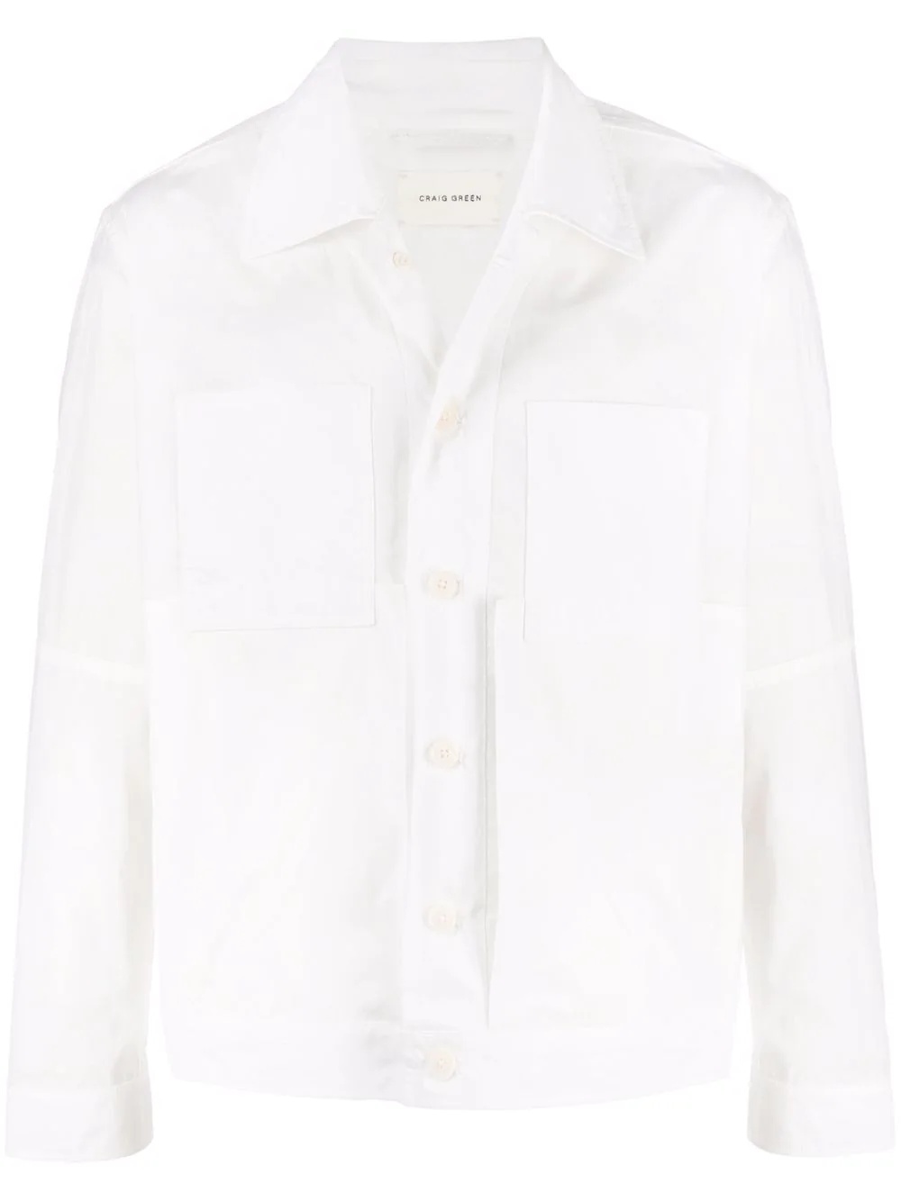 cotton poplin shirt - 1