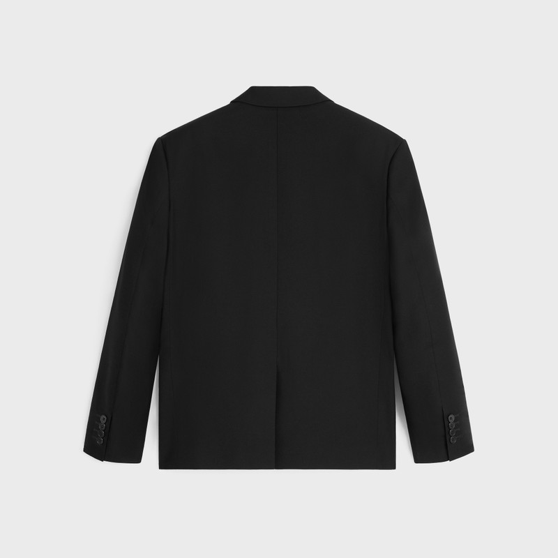 CELINE tailored jacket IN wool gabardine outlook