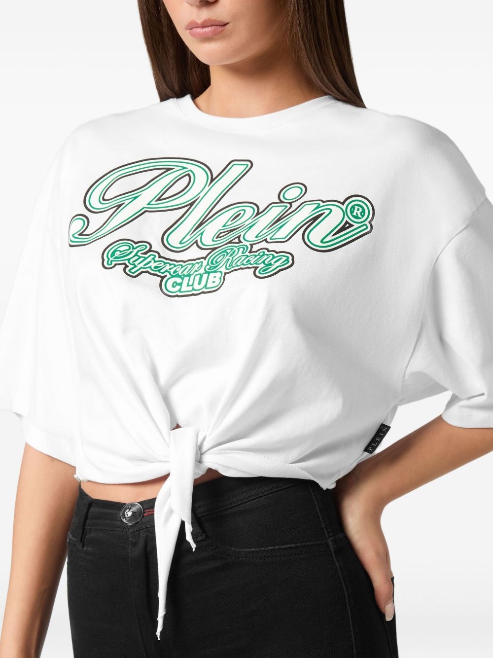 Racing Club cropped t-shirt - 5