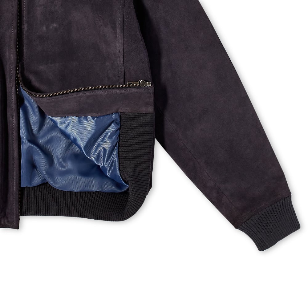 A.P.C. Suede Bomber Jacket - 2