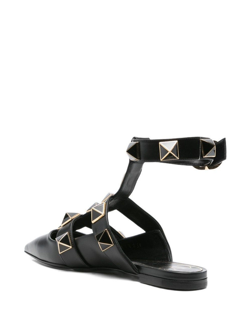 Roman Stud pointed-toe ballerina flats 3