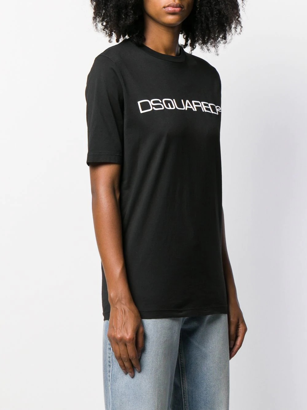 logo print T-shirt - 6