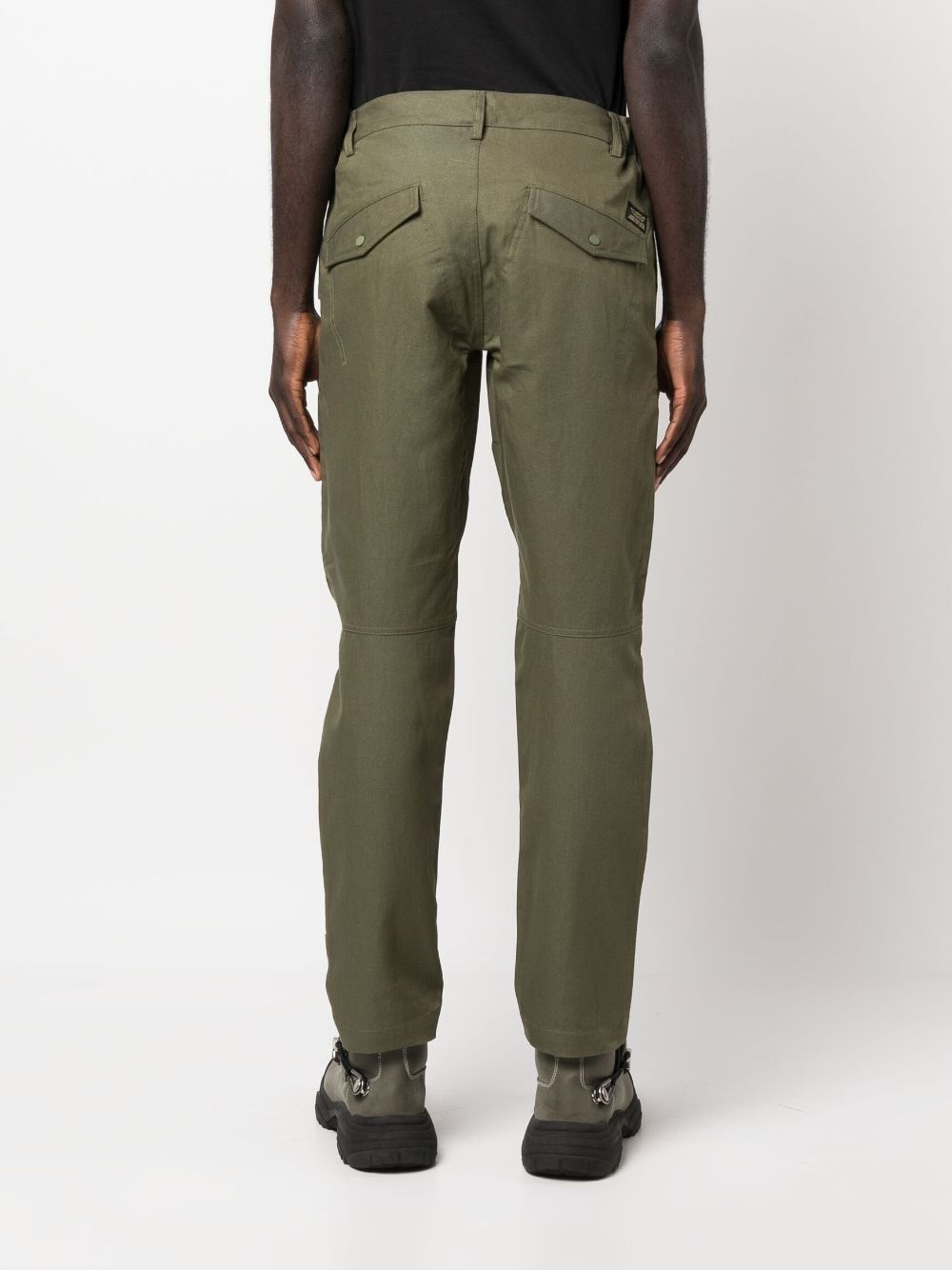logo-patch trousers - 4