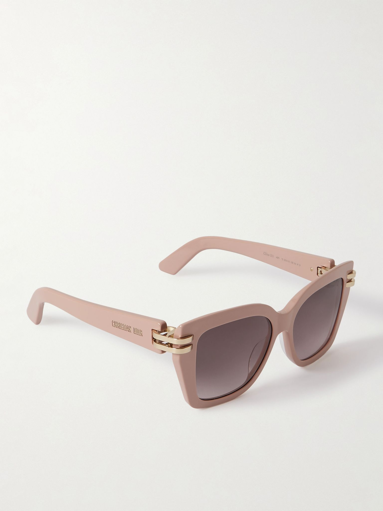 CDior S1I square-frame acetate sunglasses Pink - 3
