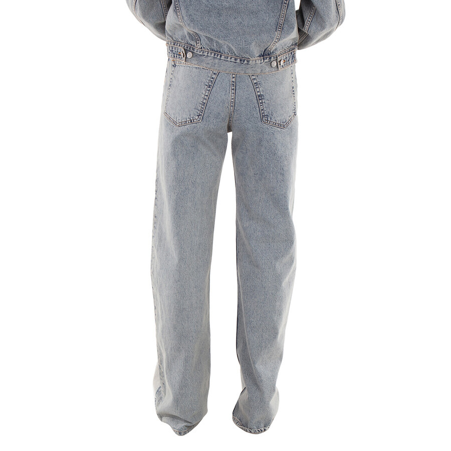 MM6 Maison Margiela 5 Pockets Pants in Light Blue - 4