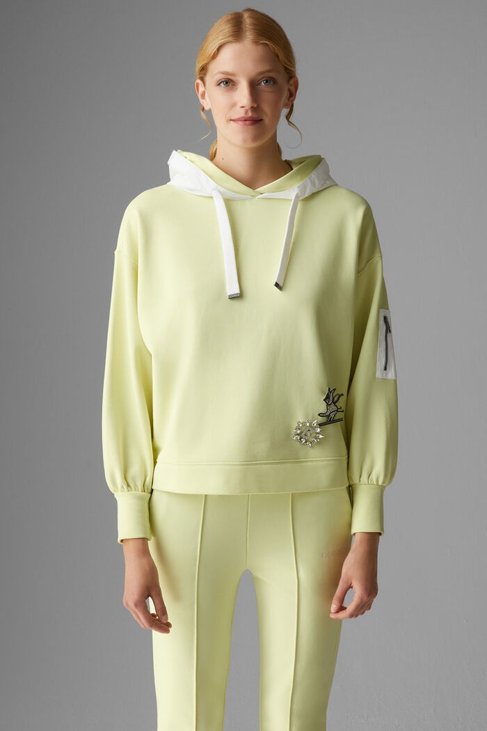 Saila Hoodie in Pastel yellow - 2