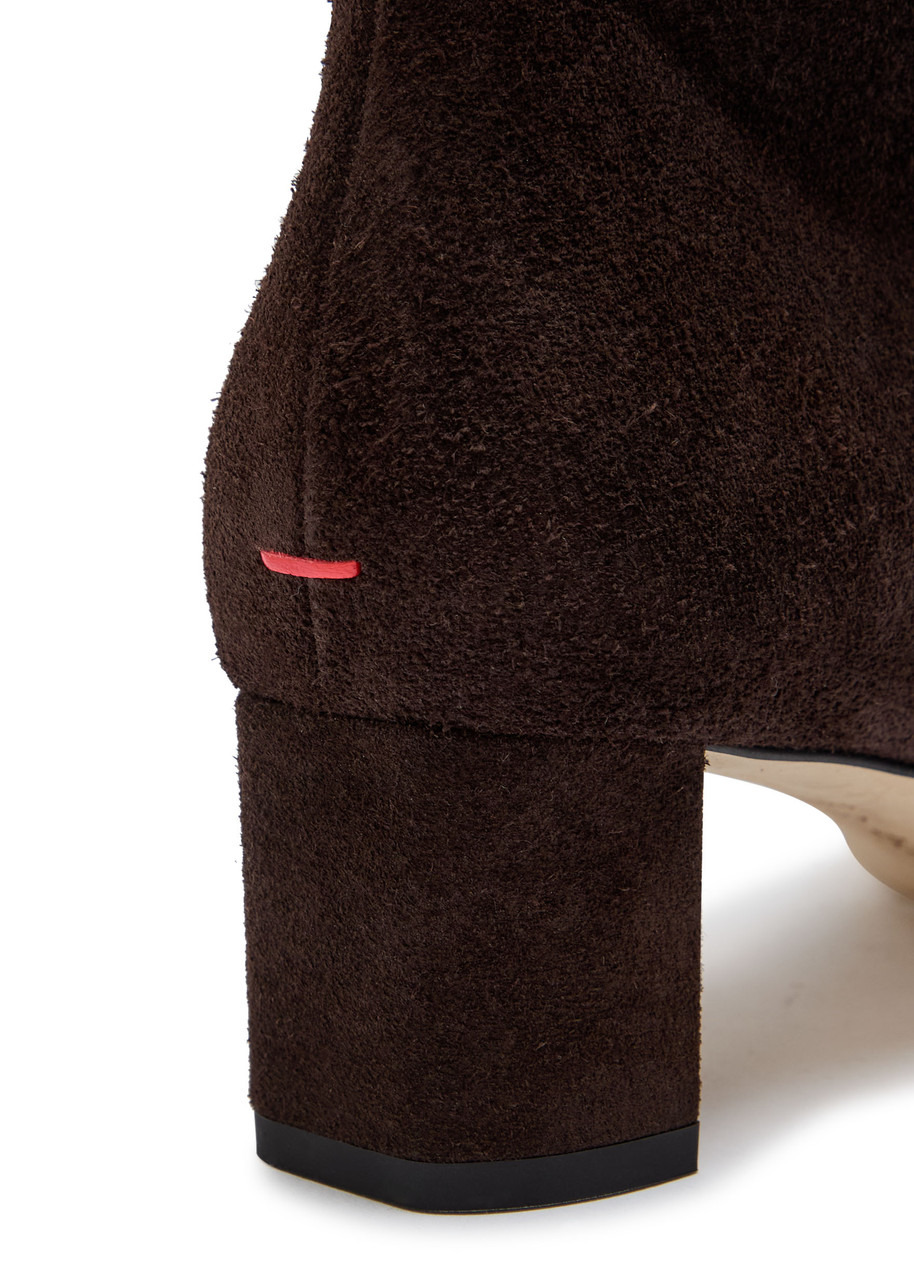 Aeyde Millie 50 Suede Ankle Boots - 4