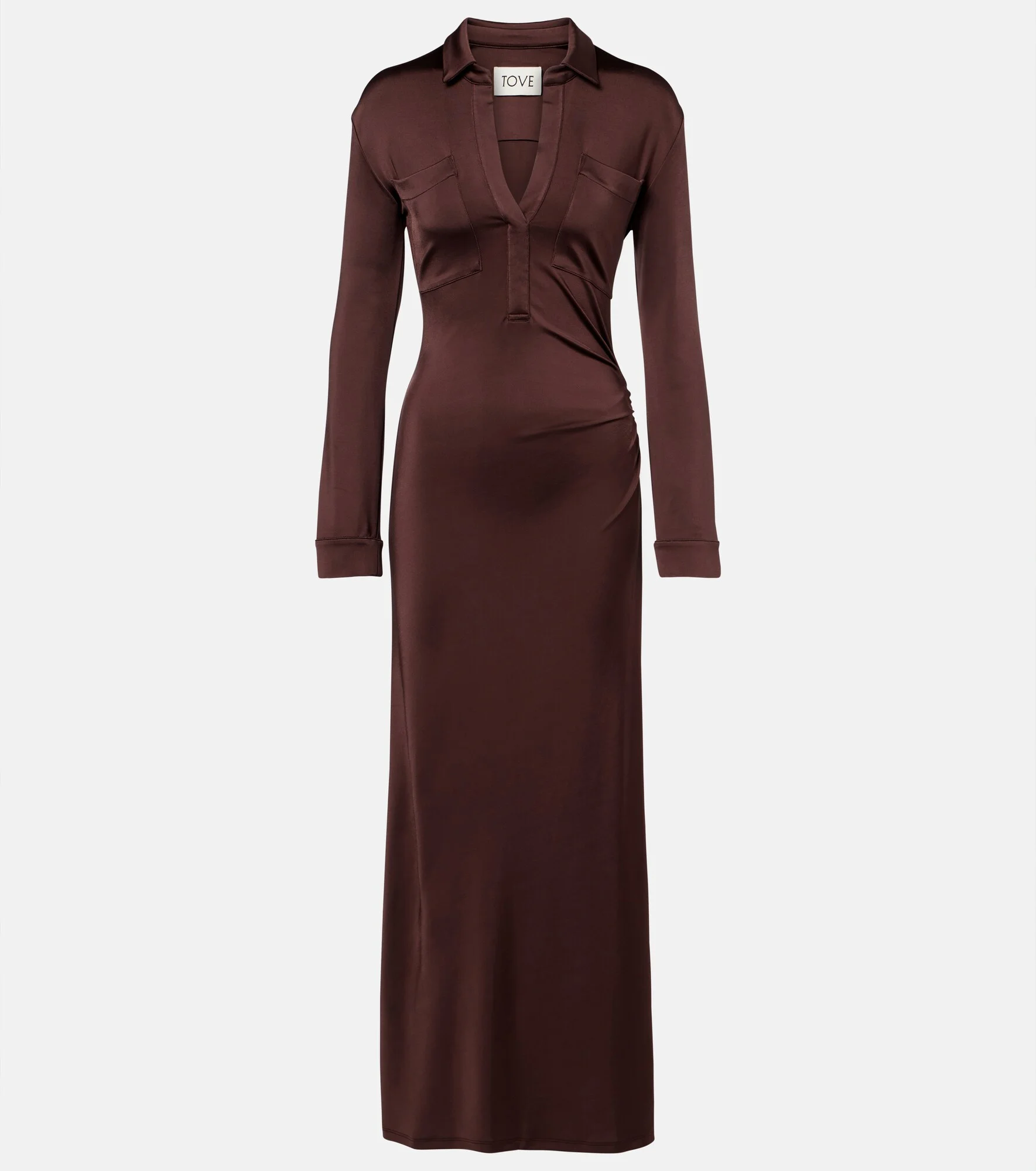 Iana jersey shirt dress - 1