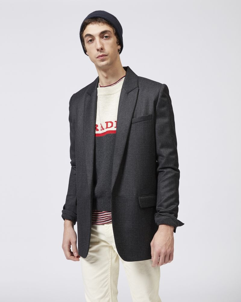 Isabel Marant IRWIN checked jacket outlook