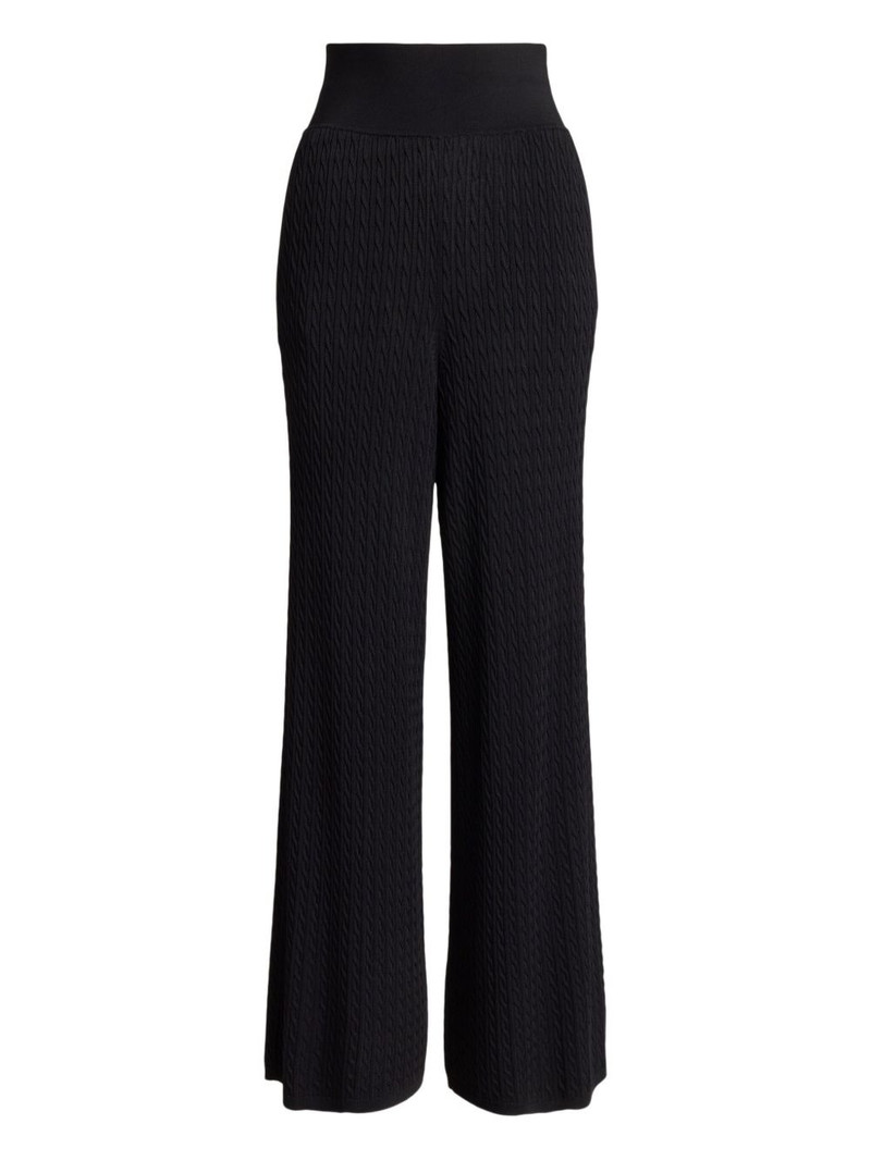 cable-knit trousers 4