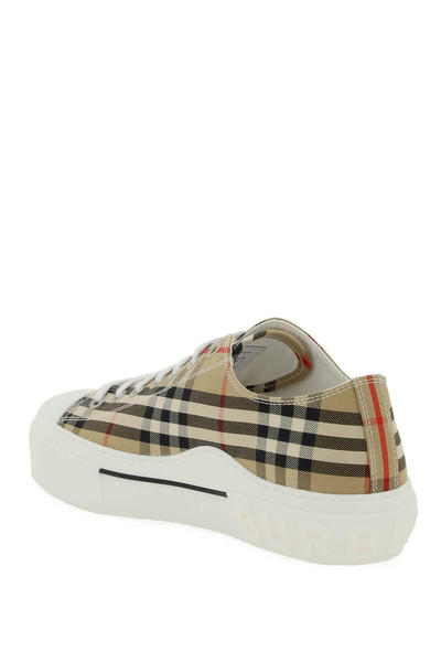 Burberry VINTAGE CHECK CANVAS SNEAKERS outlook