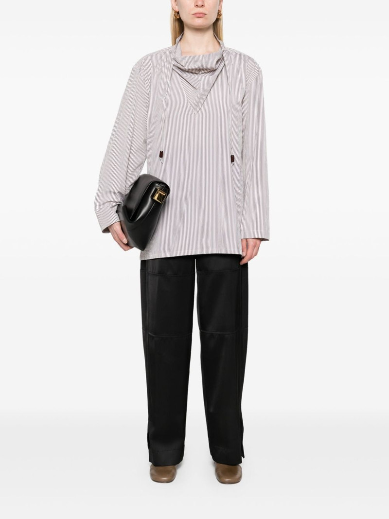 Jil Sander silk twill trousers outlook