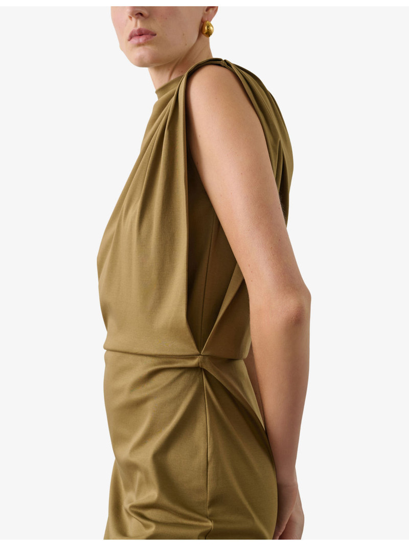 Gemma Sleeveless Cotton Midi Dress 3