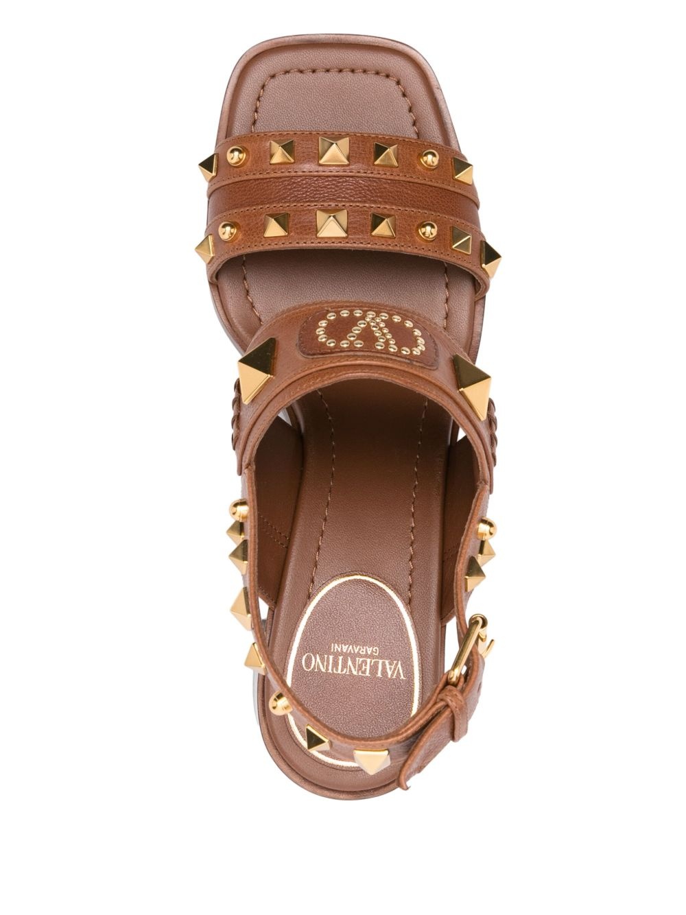 Rockstud sandals - 4