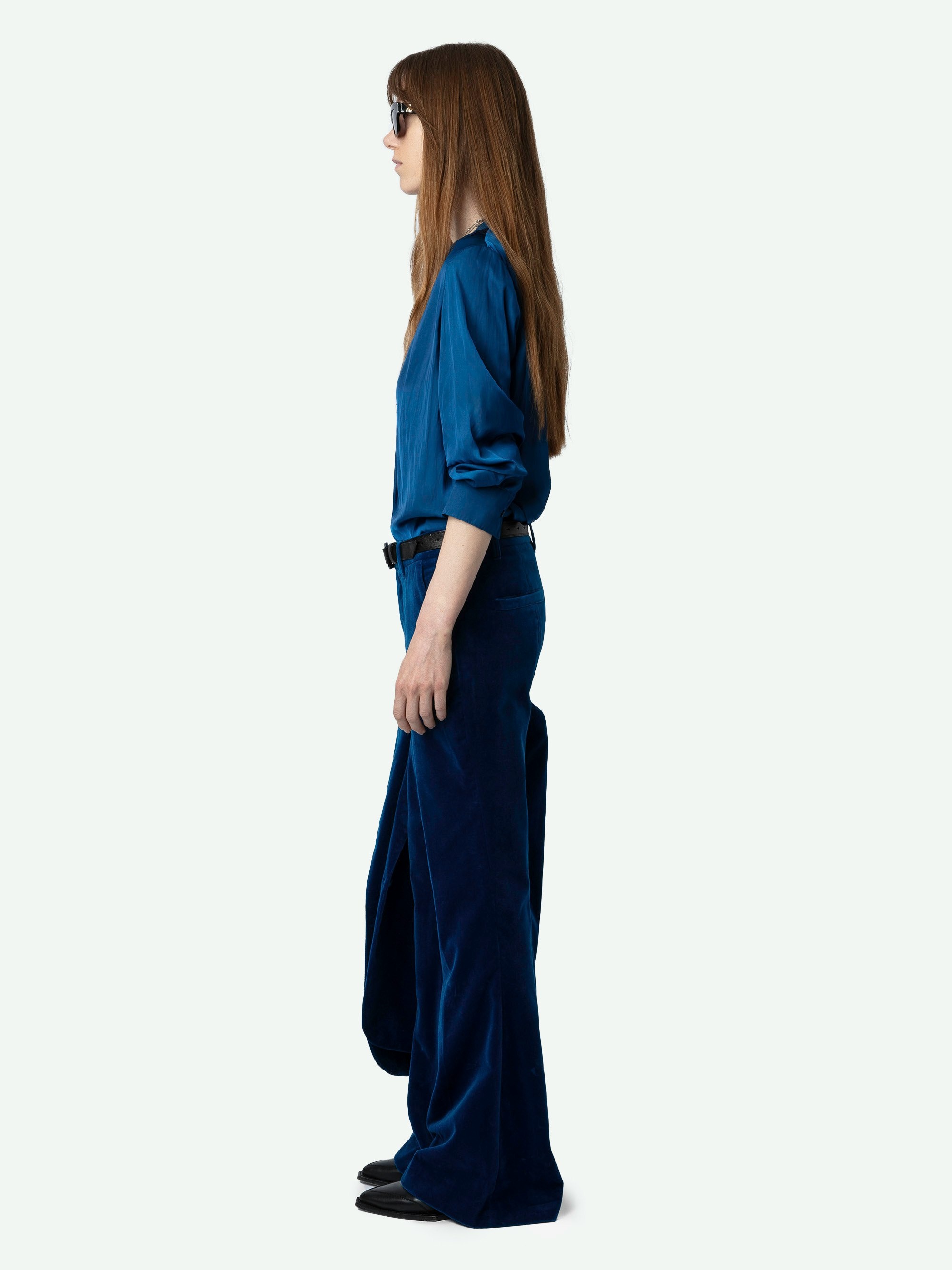 Prevy Velvet Pants - 4