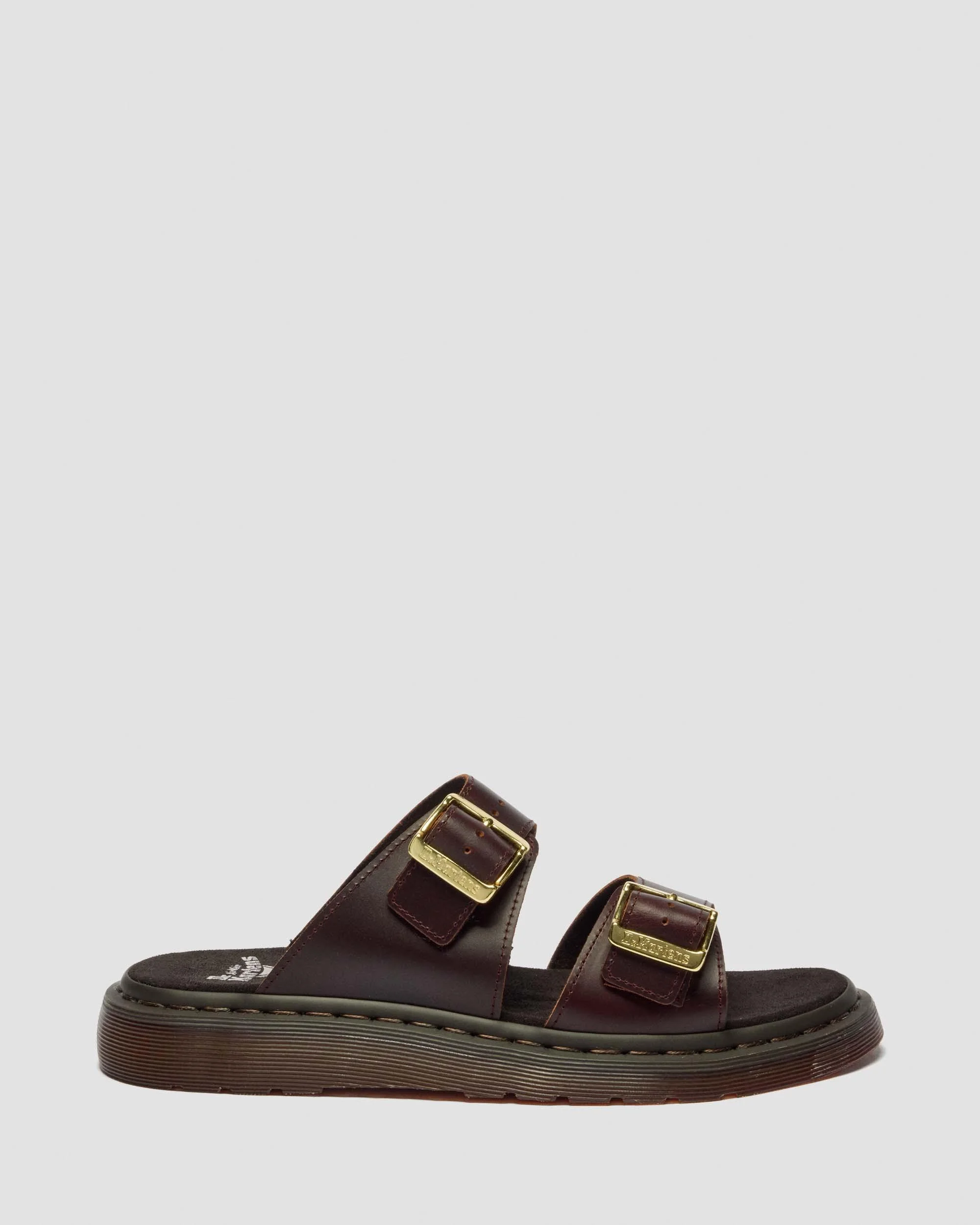 Josef Two Strap Atlas Leather Sandals - 1