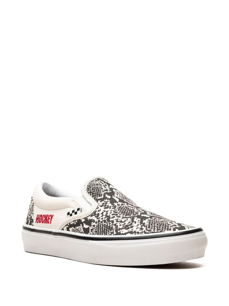 Vans x Hockey Skate Slip-On "Snakeskin" sneakers outlook