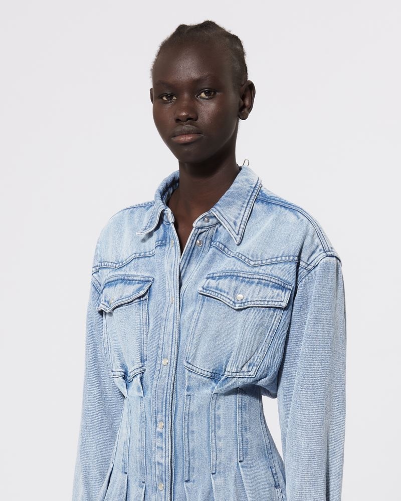 Isabel Marant Étoile TOMIA DENIM DRESS | REVERSIBLE