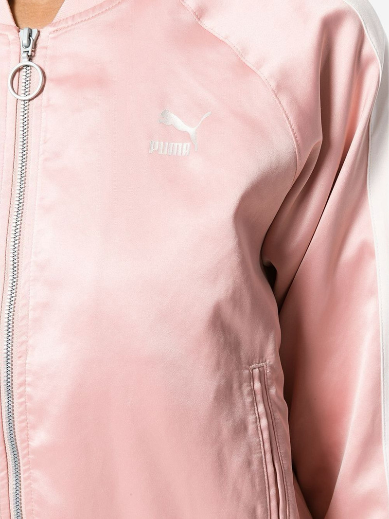 PUMA cropped bomber jacket outlook