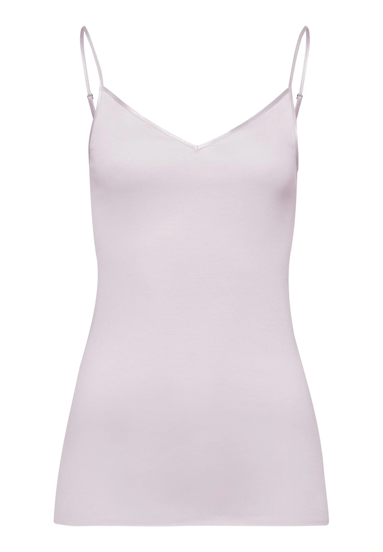 Cotton Seamless V-Neck Cotton Camisole - 1