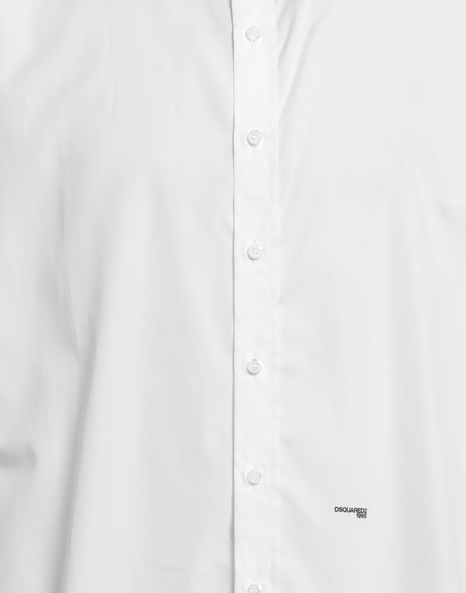 Beige Men's Solid Color Shirt - 4