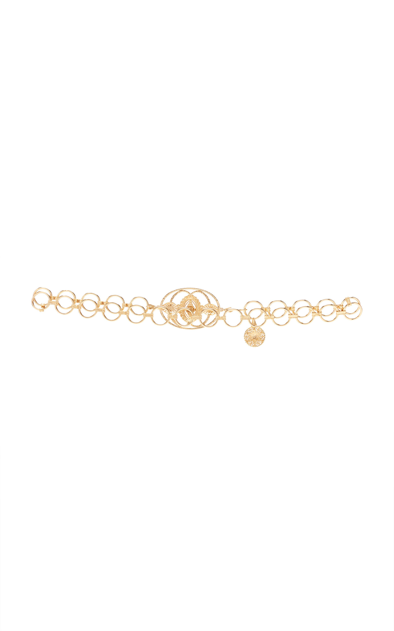Amulet Gold-Tone Chain Belt gold - 4