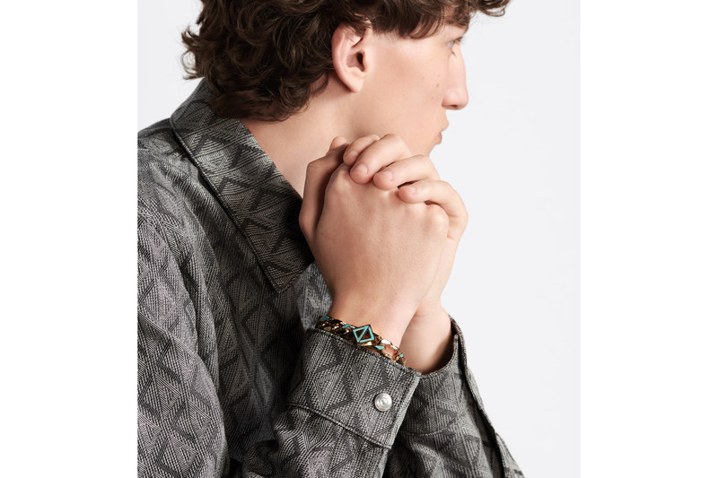 CD Diamond Chain Link Bracelet 3