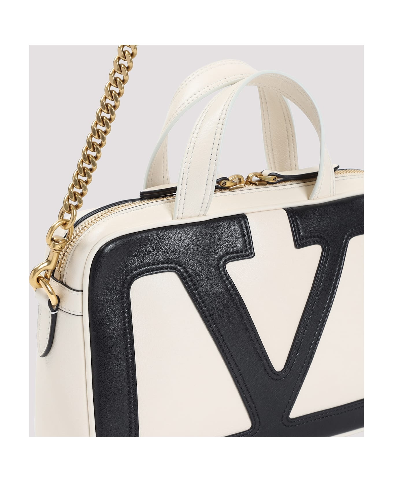 Sand Nappa Leather Viva Superstar Handbag - 5