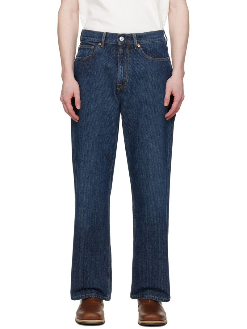 Blue Third Cut Jeans 1