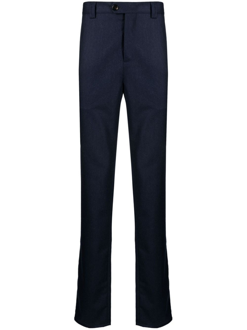 straight-leg wool trousers 1