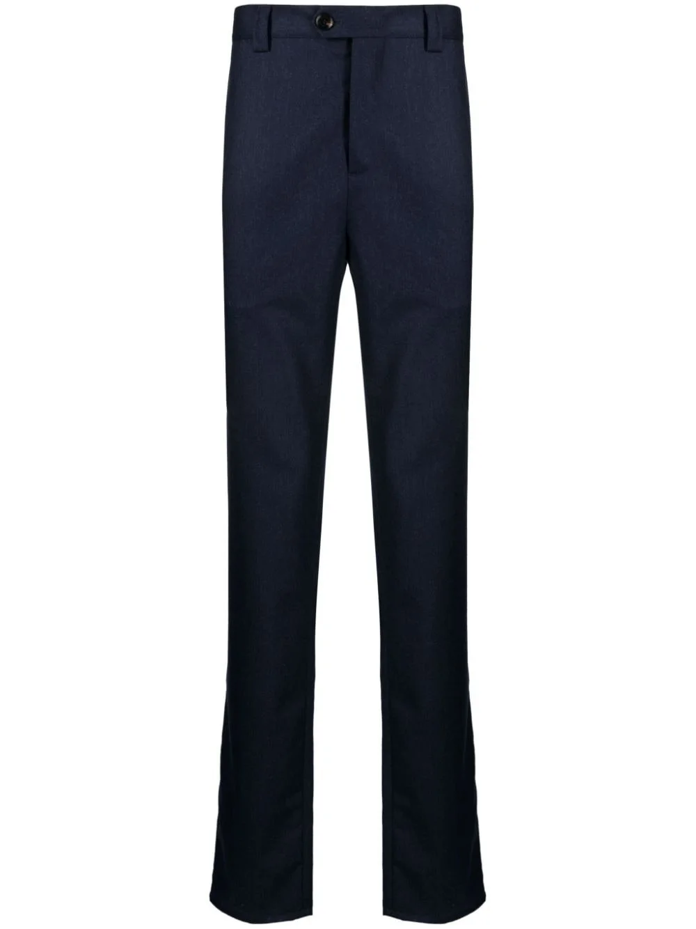 straight-leg wool trousers - 1