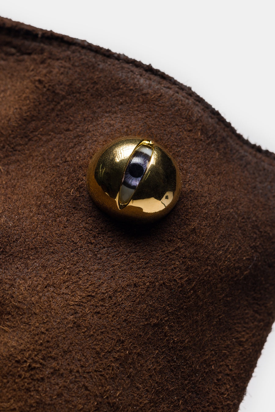 Undercover 996V_EYE Reverse Horse Leather Back Zip Boot in Brown - 6