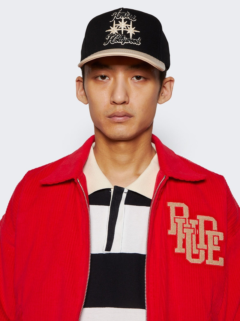 AMIRI Three Star Varsity Hat Black outlook