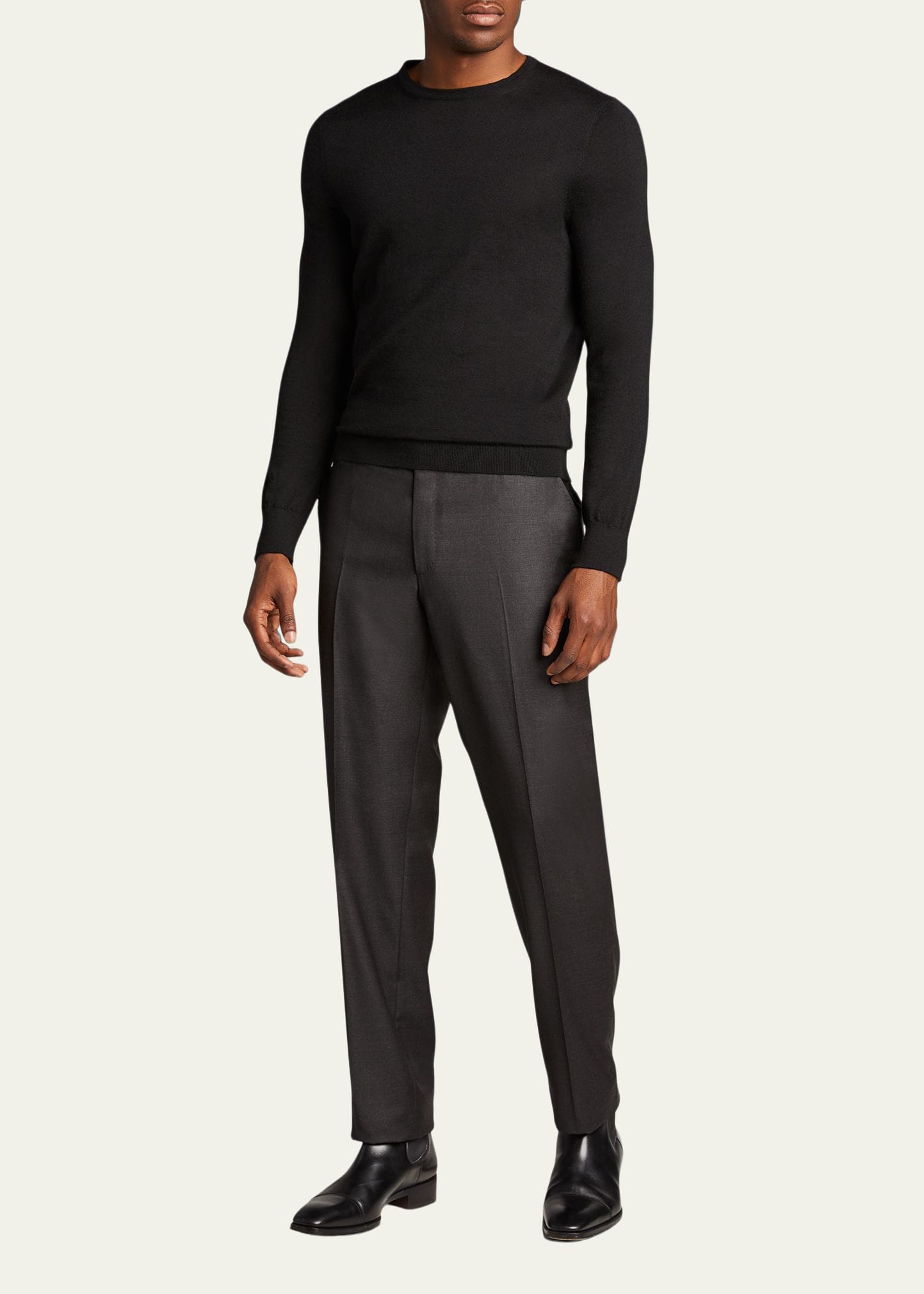 Men's Tigullio Wool Trousers - 2