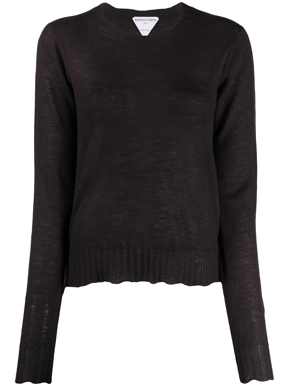 sheer scalloped jumper - 1