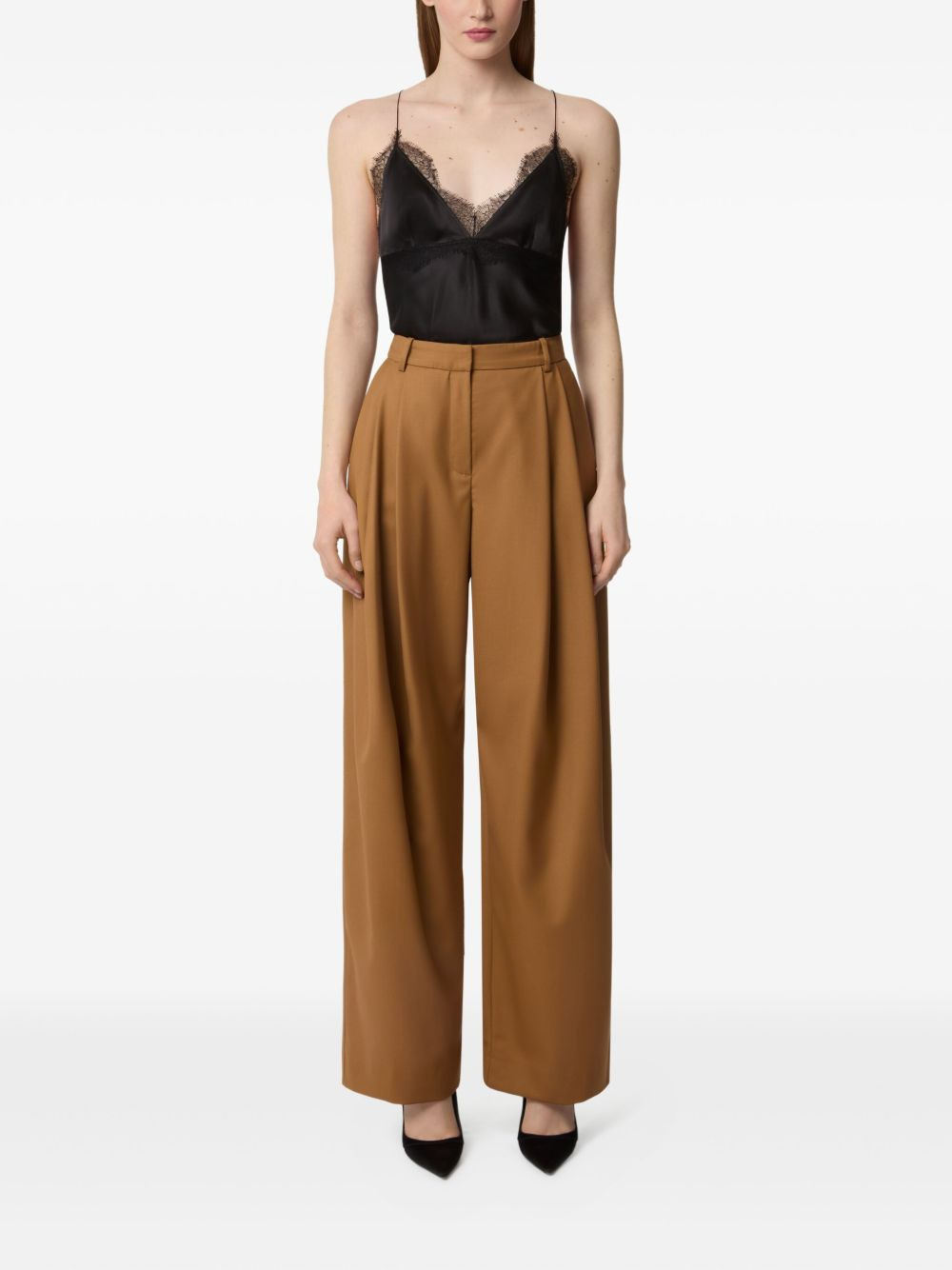 pleated wool trousers - 2