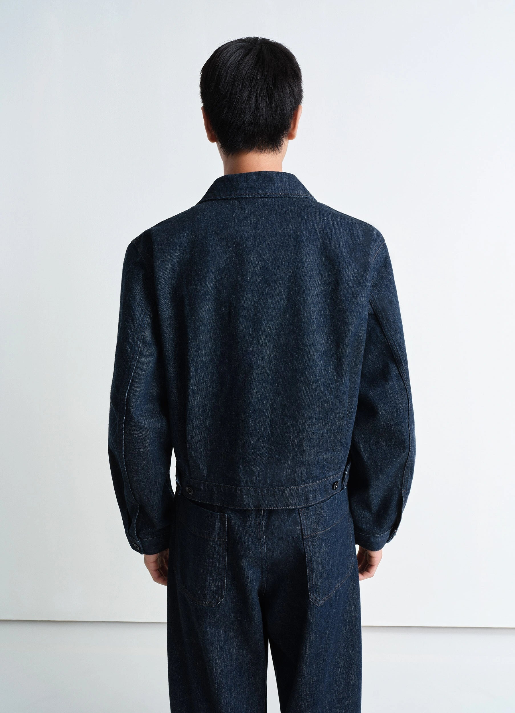 LEMAIRE │ LEATHER TRUCKER JACKET Lemaire TRUCKER JACKET | REVERSIBLE