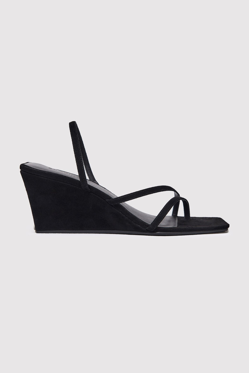 ST. AGNI Spiral Wedge - Black outlook