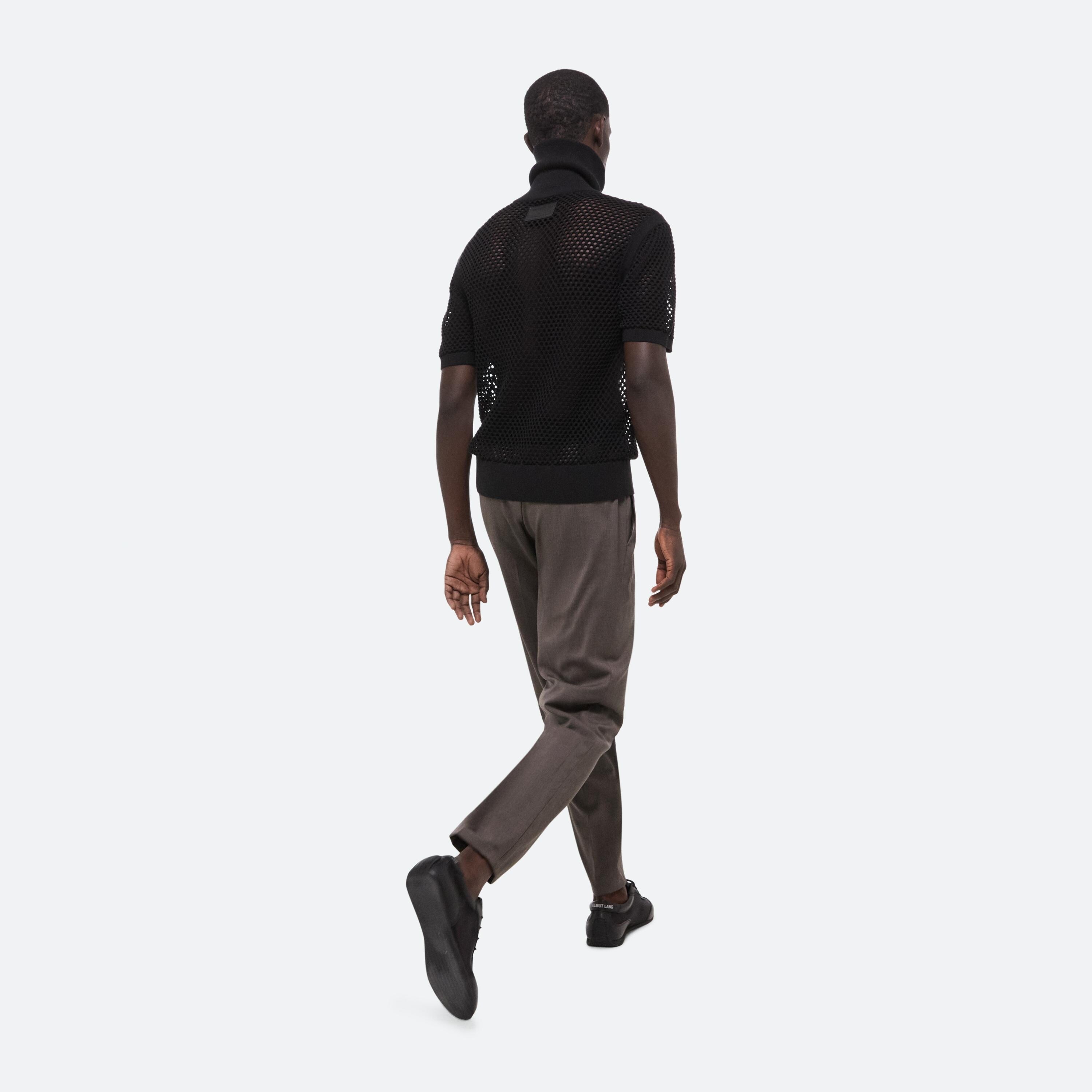 QUARTER-ZIP MESH SHIRT - 7