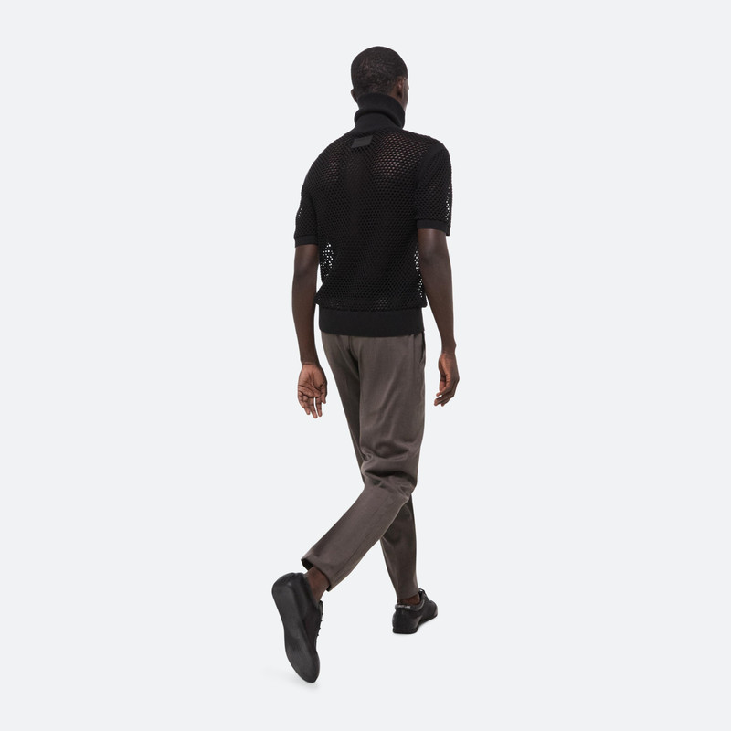 QUARTER-ZIP MESH SHIRT 7
