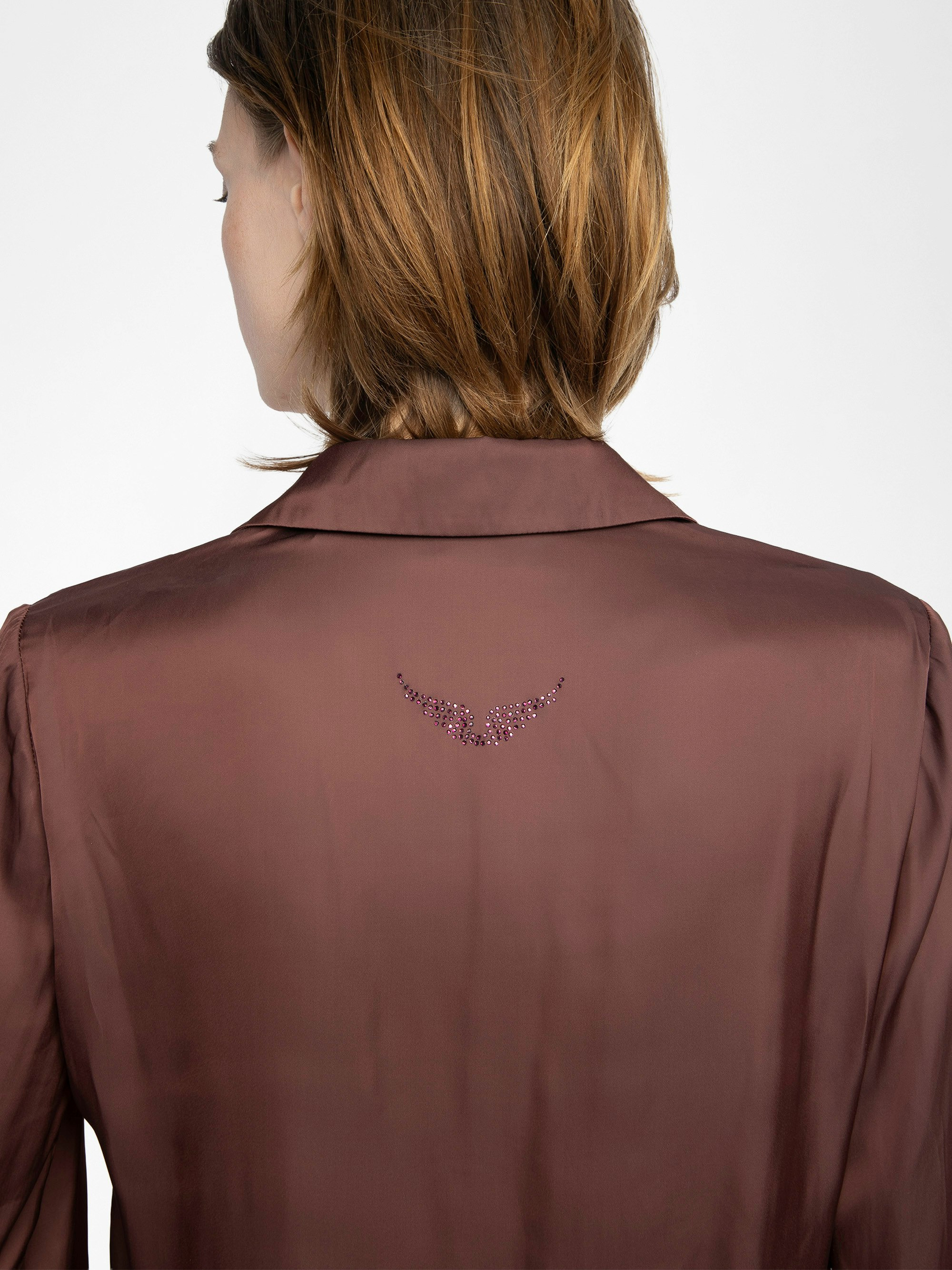 Thely Satin Shirt - 6