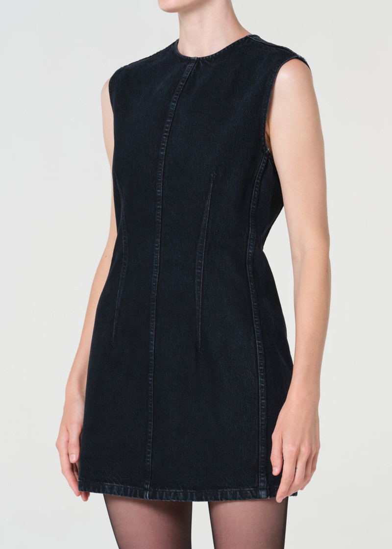 BARTON DRESS IN INK 4