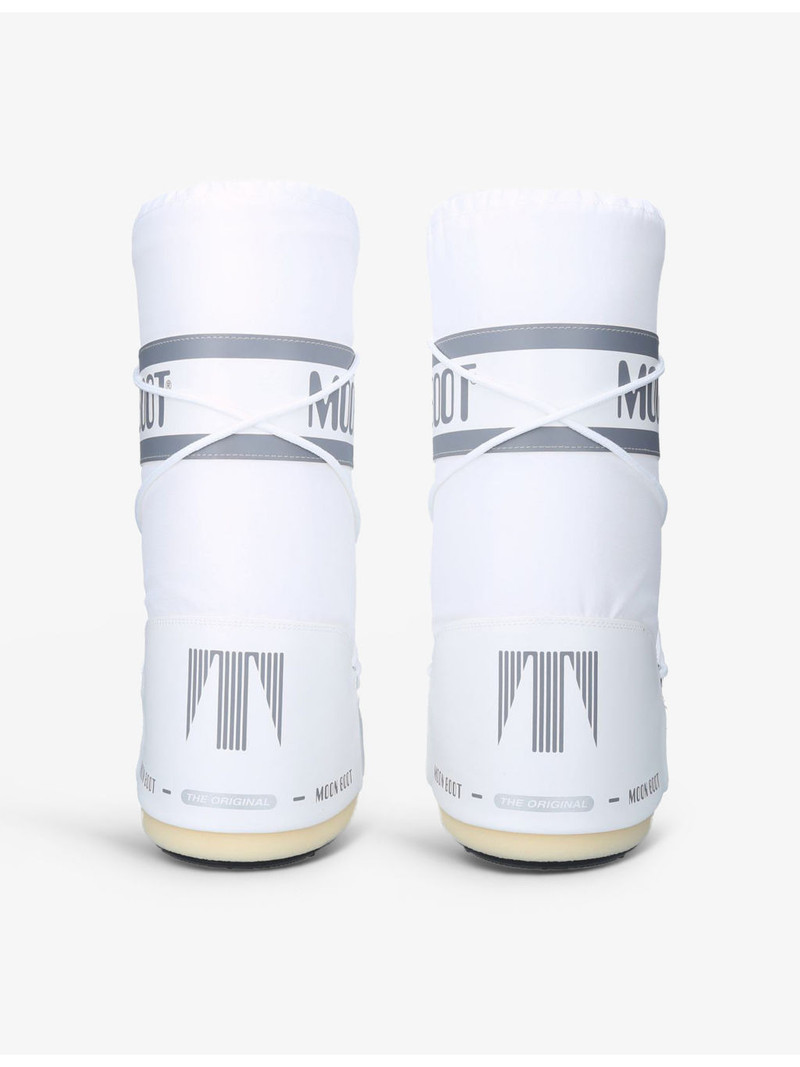 MOON BOOT Icon Junior branded nylon snow boots outlook