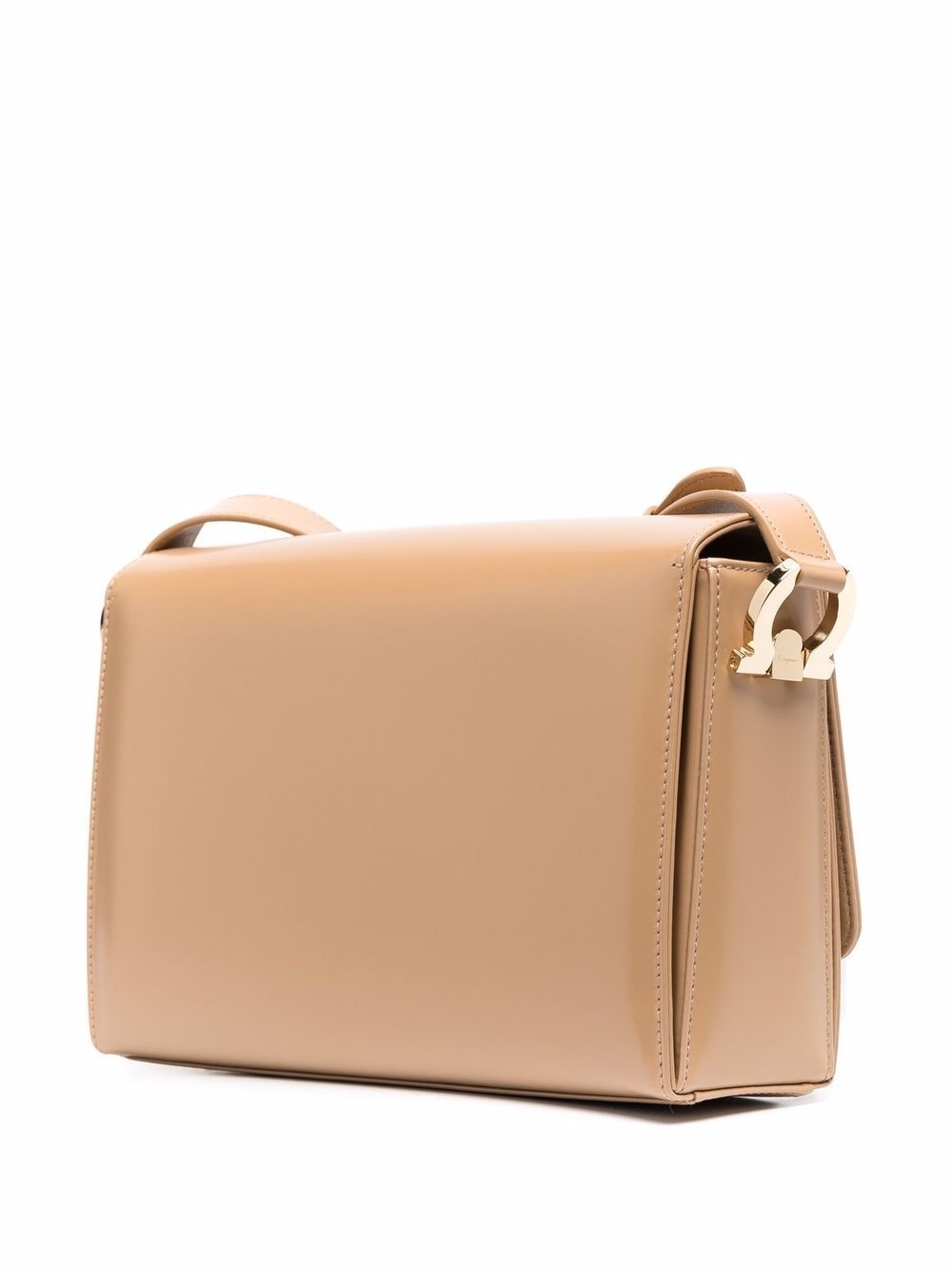 Gancini leather shoulder bag - 3