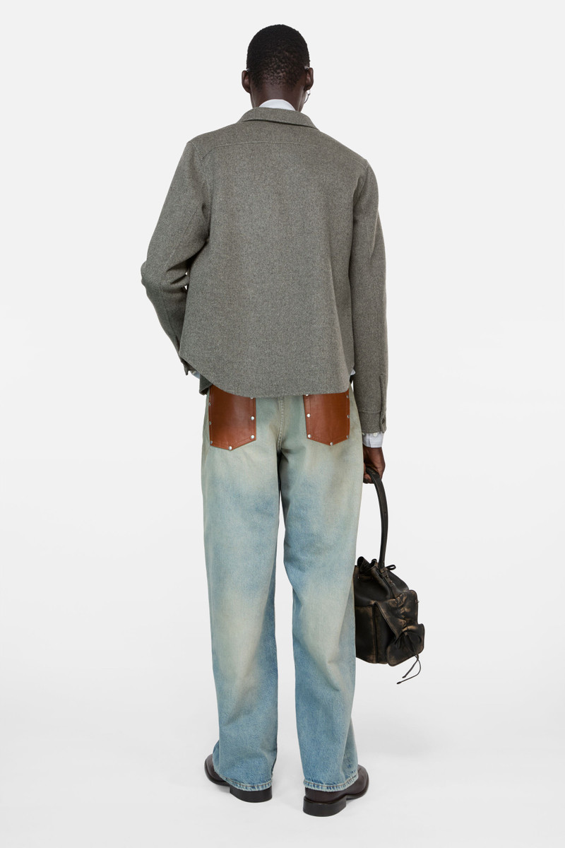 Cashmere zip jacket - Vintage grey melange 3