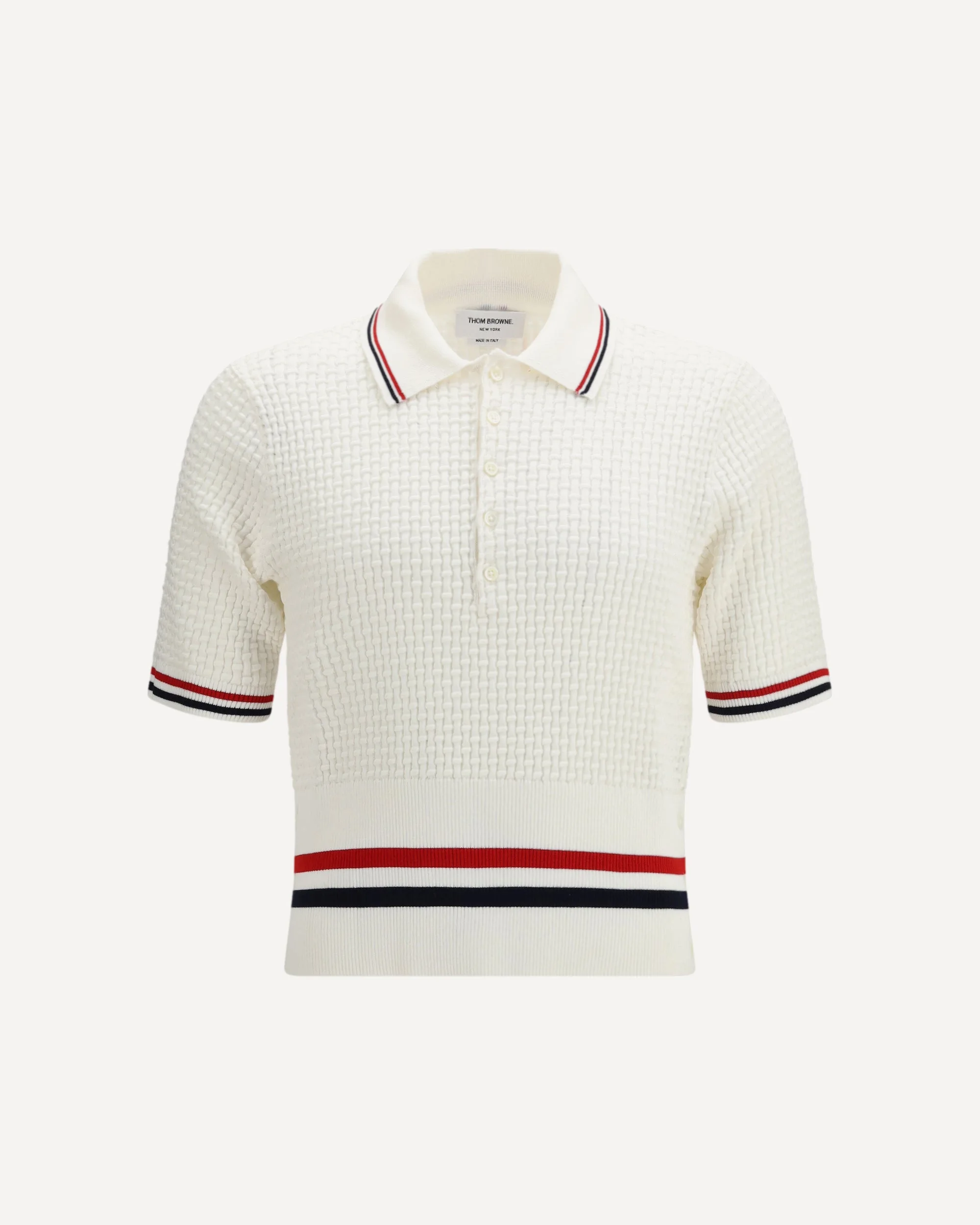 Woven cotton Polo Shirt - 1