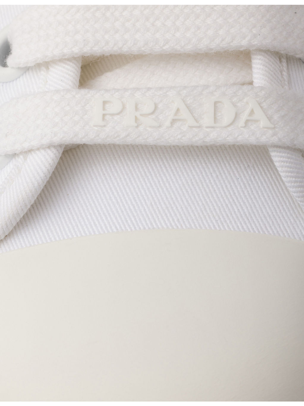Logo-Plaque Cotton-Gabardine Low-Top Trainers - 5